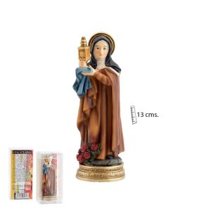 figura santa clara 13cm