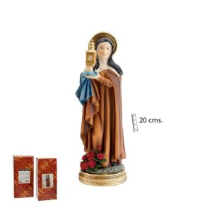 figura santa clara 20cm