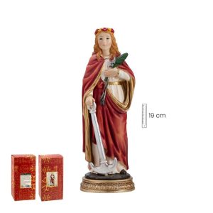 figura santa filomena 19cm