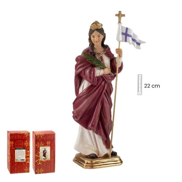 figura santa ursula 22 cm