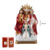 figura santisima trinidad con maria 20cm