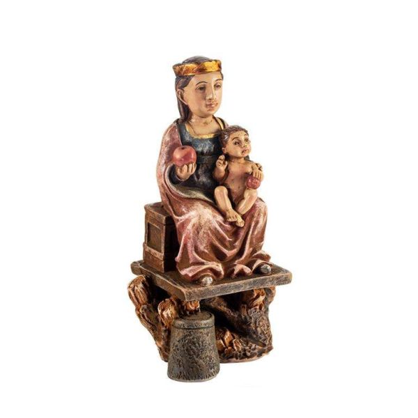 figura virgen aranzazu 10cm tres cuartos