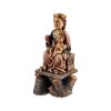 figura virgen aranzazu 10cm tres cuartos izq