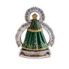 figura virgen cabeza verde detras