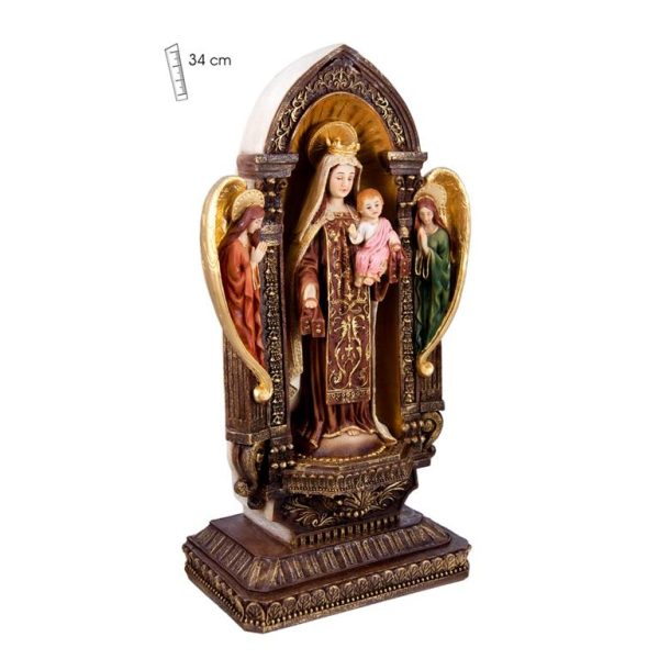 figura virgen carmen hornacina