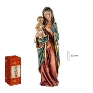 figura virgen con niño tamaño grande