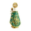 figura virgen de covadonga 9 cm manto verde 2