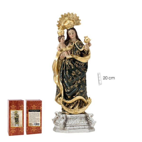 figura virgen de la cinta 20 cm