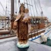 figura virgen del carmen y barco bis