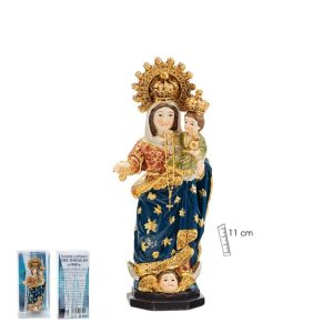 figura virgen del rosario 11 cm