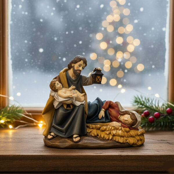 figura virgen dormida hogar