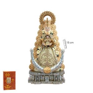 figura virgen rocio 15cm
