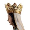 figura virgen victoria 18cm corona
