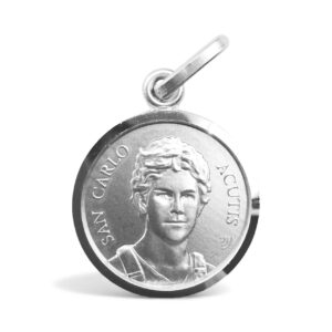 medalla acutis plata