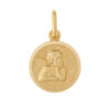 medalla angelito oro18k