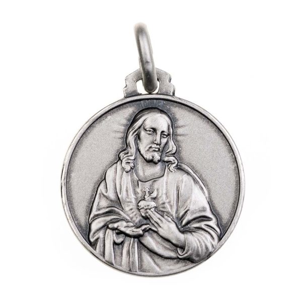 medalla escapulario sagrado corazon jesus 1