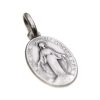 medalla milagrosa en plata
