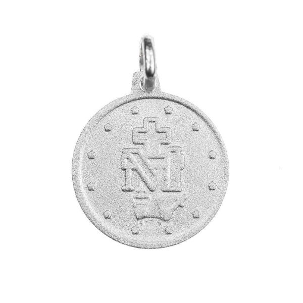 medalla milagrosa circular reverso