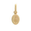 medalla milagrosa mini oro 18k
