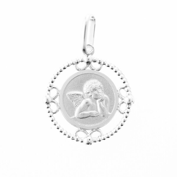medalla querubin plata