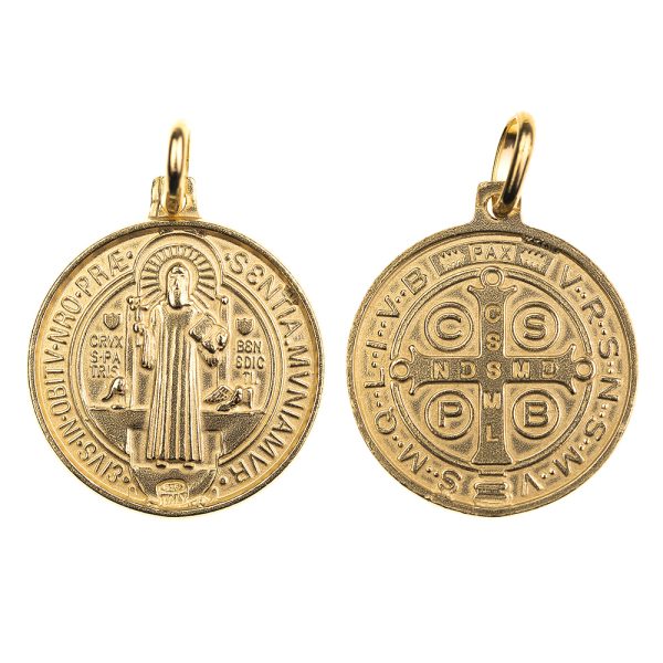 medallas san benito 3 micras por delante y por detras