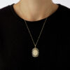 medalla virgen milagrosa calado oro 18k 109640