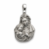 medalla virgen nino relieve
