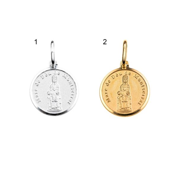 medallas montserrat numeradas