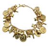 pulsera baño oro milagrosa angeles