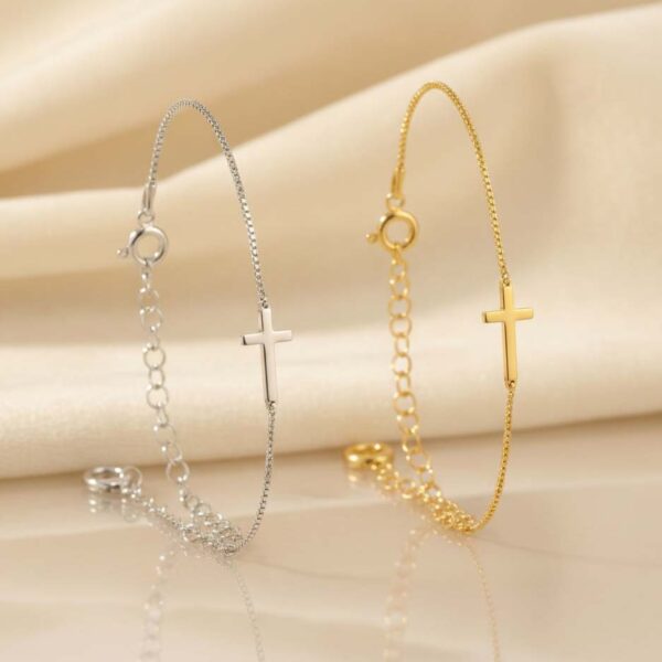 pulsera cruz latina