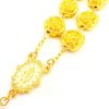 pulsera denario medalla virgen milagrosa dorada 4