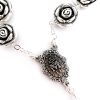 pulsera denario medalla virgen milagrosa plateada 4