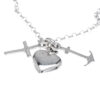 pulsera doble cadena virtudes teologales detalle