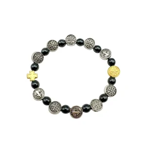 pulsera elastica san benito metal
