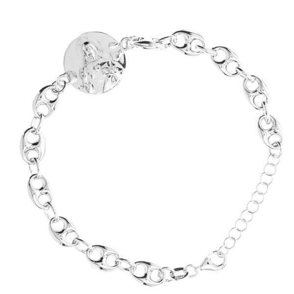 pulsera escapulario corazon jesus