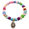 pulsera floral infantil