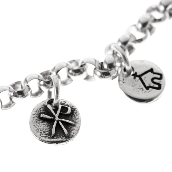 pulsera jhs medalla detalle