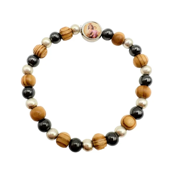 pulsera madera hematite carmen