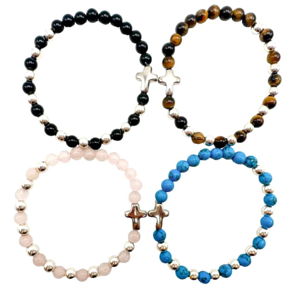 pulsera piedras naturales