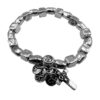 pulsera primeros cristianos baño plata medallas