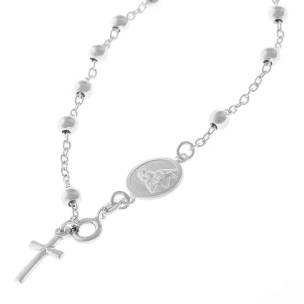 pulsera rosario escapulario cierre