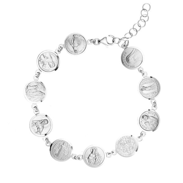 pulsera santos plata