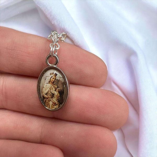 pulsera virgen alegria medalla
