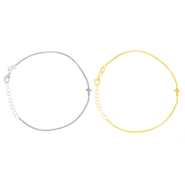 pulseras cadenas diseño dos modelos