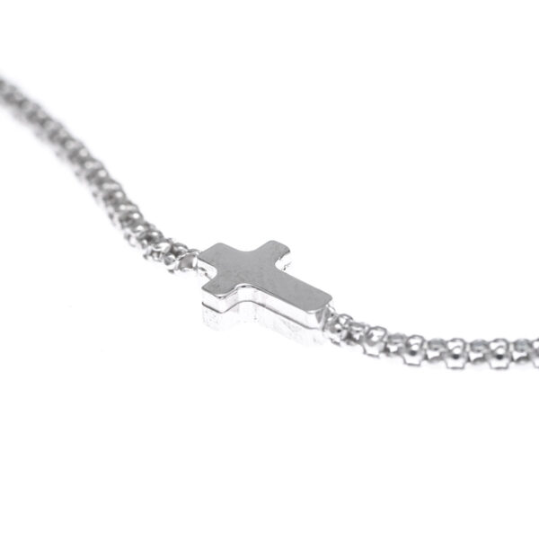 pulseras cadenas diseño plata detalle