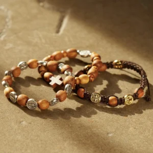 pulseras madera
