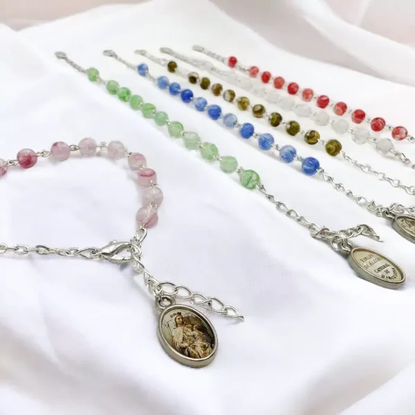 pulseras virgen alegria