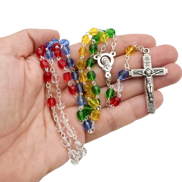 rosario misionero cristal modelo