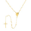 rosario oro perlas milagrosa