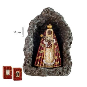 virgen candelaria en cueva figura